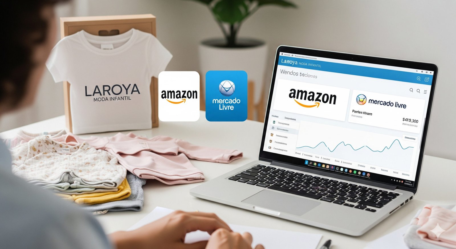Case de Sucesso: Laroya Moda Infantil Cresce na Amazon e Mercado Livre