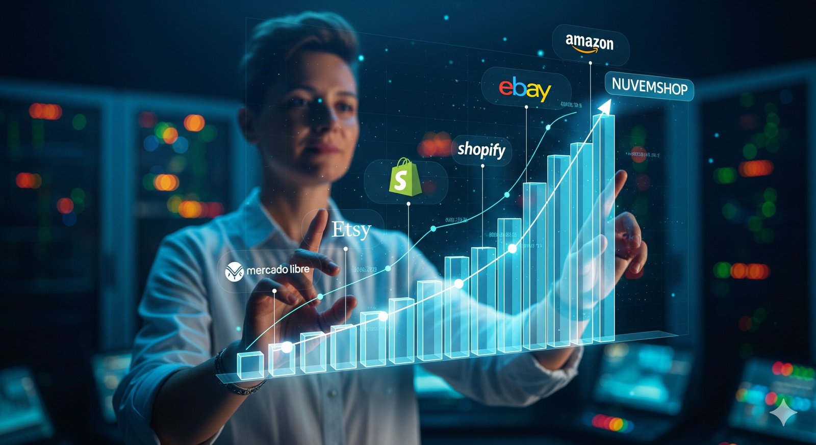 Como a IA pode aumentar suas vendas em marketplaces e Nuvemshop