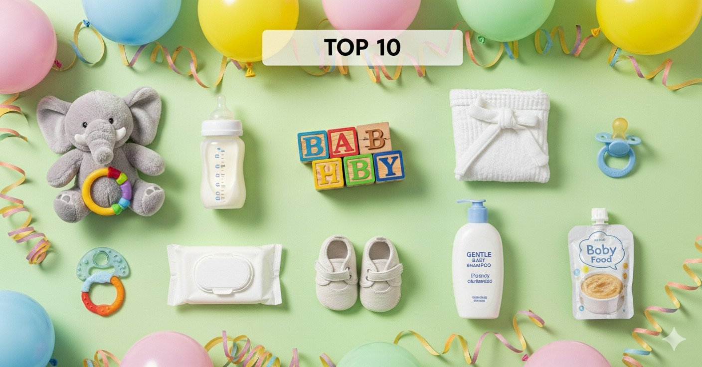 Top 10 produtos para bebês mais vendidos no Dia das Crianças